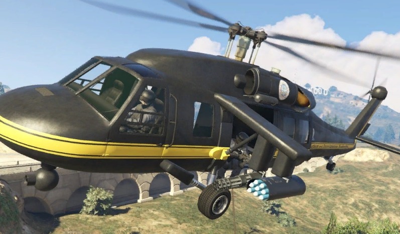 Как летать на вертолете GTA 5
